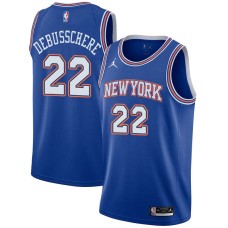 New York Knicks #22 Dave DeBusschere Jersey -JORDAN Blue