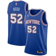 New York Knicks #52 John Rudd Jersey -JORDAN Blue