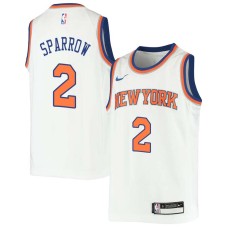 New York Knicks #2 Rory Sparrow Jersey -White