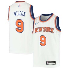 New York Knicks #9 Chris Wilcox Jersey -White