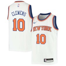 New York Knicks #10 Barry Clemens Jersey -White