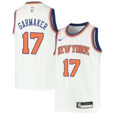 New York Knicks #17 Dick Garmaker Jersey -White