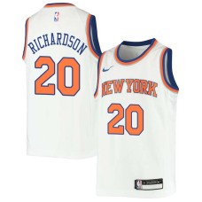 New York Knicks #20 Micheal Ray Richardson Jersey -White