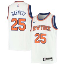 New York Knicks #25 Jim Barnett Jersey -White