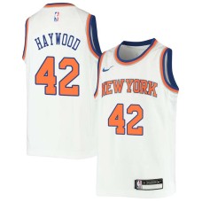 New York Knicks #42 Spencer Haywood Jersey -White