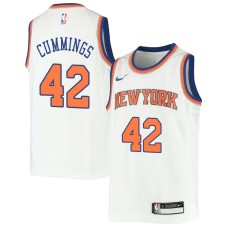 New York Knicks #42 Pat Cummings Jersey -White