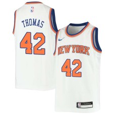 New York Knicks #42 Lance Thomas Jersey -White