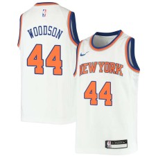 New York Knicks #44 Mike Woodson Jersey -White