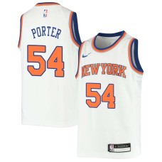 New York Knicks #54 Howard Porter Jersey -White