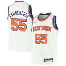 New York Knicks #55 Kiki Vandeweghe Jersey -White