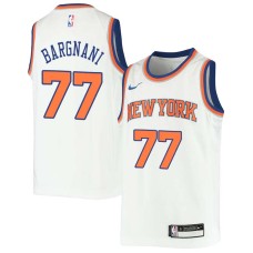 New York Knicks #77 Andrea Bargnani Jersey -White