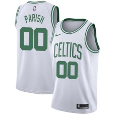 Boston Celtics #00 Robert Parish Jersey -White