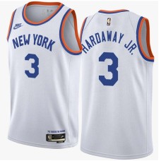 New York Knicks #3 Tim Hardaway Jr Jersey -White Classic