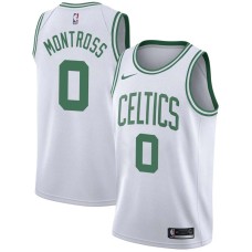 Boston Celtics #0 Eric Montross Jersey -White