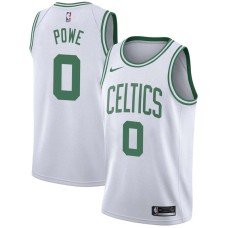 Boston Celtics #0 Leon Powe Jersey -White