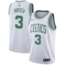 Boston Celtics #3 Mel Hirsch Jersey -White