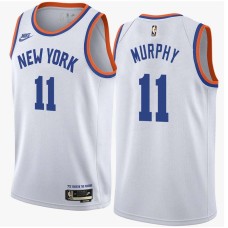 New York Knicks #11 Dick Murphy Jersey -White Classic