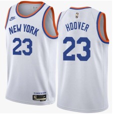 New York Knicks #23 Tom Hoover Jersey -White Classic