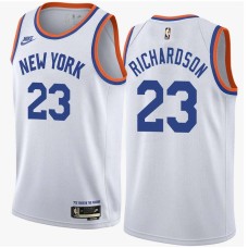 New York Knicks #23 Quentin Richardson Jersey -White Classic