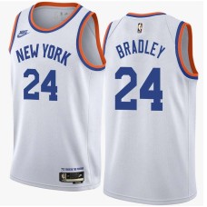 New York Knicks #24 Bill Bradley Jersey -White Classic