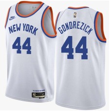 New York Knicks #44 Glen Gondrezick Jersey -White Classic