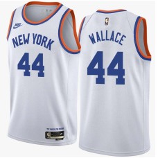 New York Knicks #44 John Wallace Jersey -White Classic