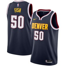 Denver Nuggets #50 Matt Fish Jersey -Navy