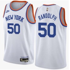 New York Knicks #50 Zach Randolph Jersey -White Classic