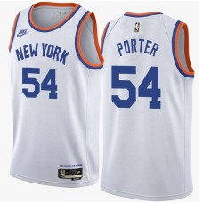 New York Knicks #54 Howard Porter Jersey -White Classic