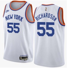 New York Knicks #55 Quentin Richardson Jersey -White Classic