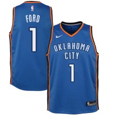 Oklahoma City Thunder #1 Sherell Ford Jersey -Blue