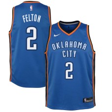 Oklahoma City Thunder #2 Raymond Felton Jersey -Blue