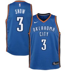 Oklahoma City Thunder #3 Eric Snow Jersey -Blue