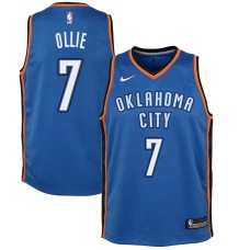 Oklahoma City Thunder #7 Kevin Ollie Jersey -Blue