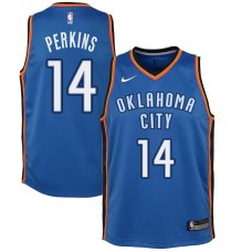 Oklahoma City Thunder #14 Sam Perkins Jersey -Blue