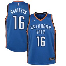 Oklahoma City Thunder #16 Tom Burleson Jersey -Blue