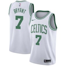 Boston Celtics #7 Em Bryant Jersey -White