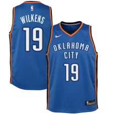 Oklahoma City Thunder #19 Lenny Wilkens Jersey -Blue