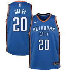 Oklahoma City Thunder #20 Quintin Dailey Jersey -Blue