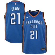 Oklahoma City Thunder #21 Archie Clark Jersey -Blue