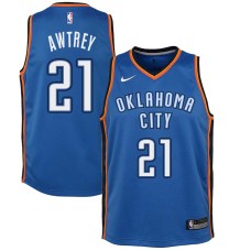 Oklahoma City Thunder #21 Dennis Awtrey Jersey -Blue