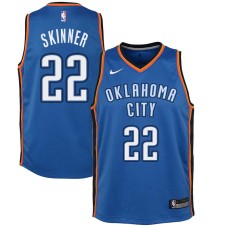 Oklahoma City Thunder #22 Tal Skinner Jersey -Blue