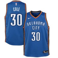 Oklahoma City Thunder #30 Norris Cole Jersey -Blue