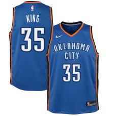 Oklahoma City Thunder #35 Chris King Jersey -Blue