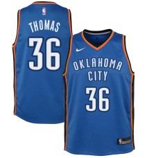 Oklahoma City Thunder #36 Etan Thomas Jersey -Blue