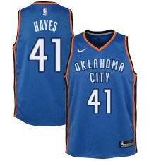 Oklahoma City Thunder #41 Steve Hayes Jersey -Blue