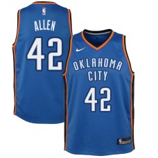 Oklahoma City Thunder #42 Lucius Allen Jersey -Blue