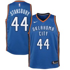 Oklahoma City Thunder #44 Terence Stansbury Jersey -Blue