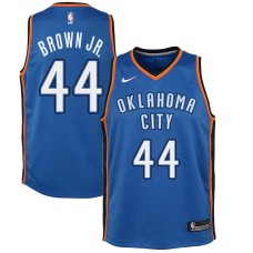 Oklahoma City Thunder #44 Charlie Brown Jr Jersey -Blue