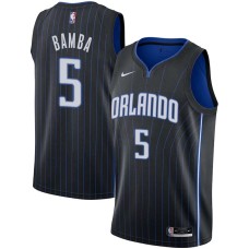 Orlando Magic #5 Mo Bamba Jersey -Black